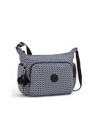 Kipling Gabb Signature Kadın Omuz Çantası Kı6525 Beyaz - Lacivert
