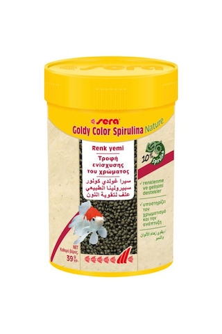 Sera Goldy Color Spirulina Nature 250 Ml / Japon Yemi Renklendiri