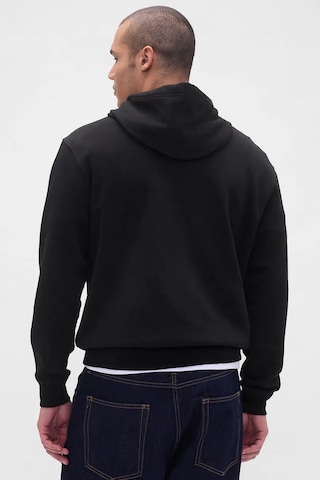 Gap V-frch Tonal Erkek Sweatshirt Siyah