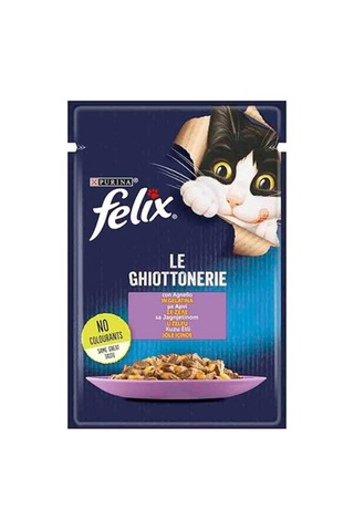 Felix Kuzu Etli Kedi Yaş Mama 26 X 80 Gr