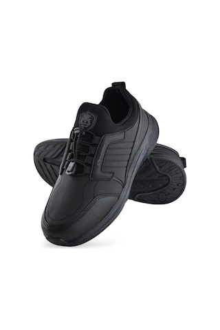Papatay Mp 2053 Rahat Ortopedik Taban Günlük Unisex Spor Ayakkabı Mevsimlik Spor Ayakkabı Siyah