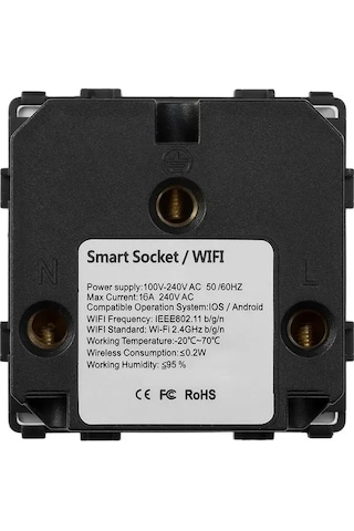 Qingmipy Akıllı Wifi Zamanlayıcılı Priz - Tuya Uyumlu, Ses Kontrollü Ev Otomasyonu