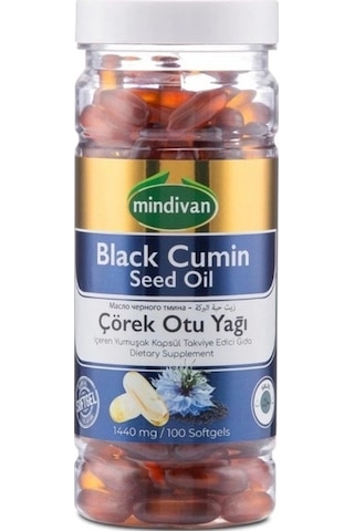 Çörekotu Yağı Softjel 1000 Mg 100 Kapsül