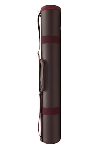 Yuga Suni Deri Proje Tüpü Cepli 10,5 Cm Bordo