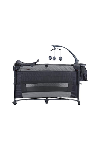 Prego 8040 Miami Premium Oyun Parkı 70x120 Cm Gri-10296