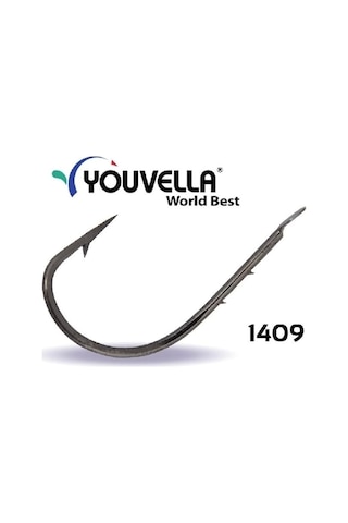 Youvella 1409 505 Çift Tırnak Olta İğnesi No:2 - Standart