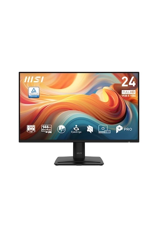 Msı Pro Mp242 E14a 23.8 1920x1080 Fhd 144hz 4ms Hdmı Vga Dp Rj45 Hdr Ready Adaptive Sync Ips Monitör