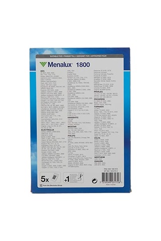 1800, 5 Staubbeutel, Duraflow Fresh Mit Anti-odour, Passend U.a. Für S-bag, Ultrasilencer, Classicsilence, Asp 71, Apf