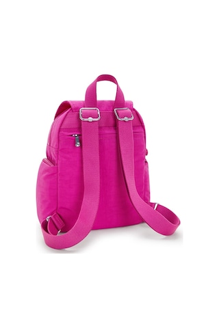 Kipling Kıplıng City Zip Mini Küçük Boy Sırt Çantası Pembe Glowıng Fuchsıa Pembe