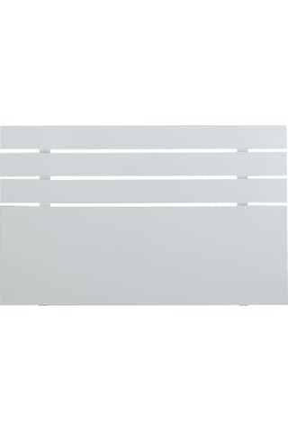 Pasifichome Huga Çift Kişilik Beyaz Yatak Başlık 160 Cm / 160 Cm Baza Başlık