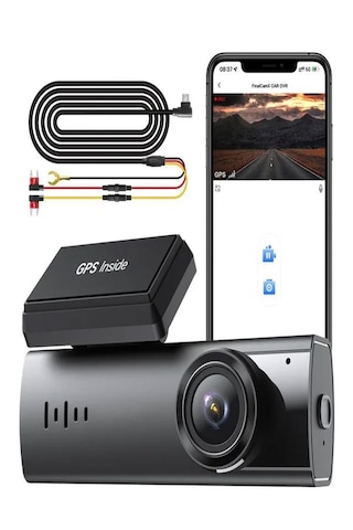 Dvr+wi-fi 1920/1080p Gece Görüşlü 170º Geniş Açı Algılama Sensör