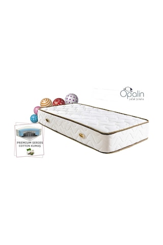 Uzunbebe 100X190 Opalin Cotton Ortopedik Yaylı Yatak 100*190 Ortopedik