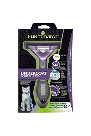 Furminator - Kısa Tüylü Kediler İçin Furminator - M/l