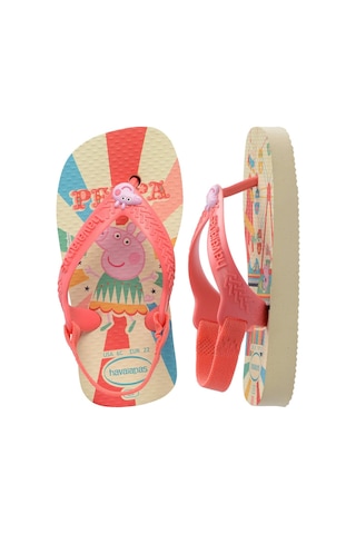Havaianas Baby Peppa Pıg Bebek Parmak Arası Sandalet 4145980-14256 Mercan