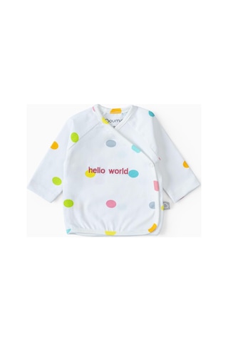 Boumini 6'lı Bebek Hastane Çıkış Seti Hello World Pembe