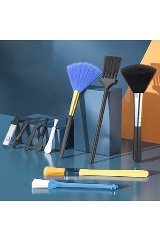 Bilgisayar Telefon Klavye Fente Toz Temizleme Fırça Seti Optik