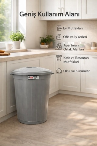 Battal Çöp Kovası 50 Lt