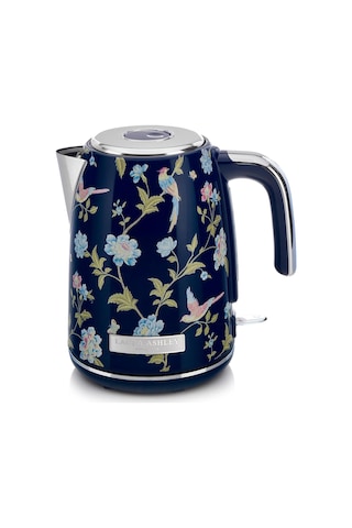 Laura Ashley Elveden Navy 1.7 L Kablosuz Çelik Su Isıtıcı