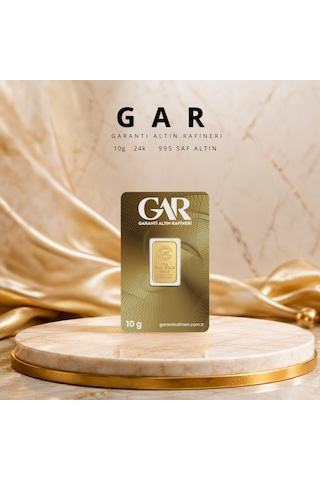 2 Adet 10 Gr 24 Ayar Altın 995 Gar