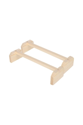 Ikili Set 40 X 12 X 8cm Ahşap Tavuklar Tüneme Standı, Büyük Kuş Standı, Pet Tavuk Büyük Kuş Için