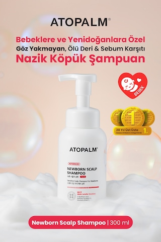 Bebeklere¥idoğanlara Özel Göz Yakmayan Konak&sebum Karşıtı Şampuan Atopalm Newborn Scalp Shampoo