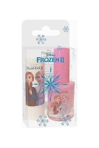 Disney Frozen Lisanslı Dudak Koruyucu + Oje