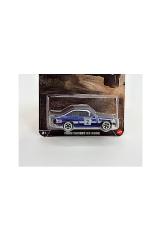 Silver Series Rally Racers Ford Escort Rs2000 Diecast Araba 1:64 Çok Renkli
