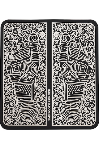 Skycity Usb Şarjlı Ayak Refleksoloji Masaj Cihazı - Ems Teknolojisi, 6 Mod, 9 Şiddet Seviyesi, Dijital Ekran, 300mah Pil Siyah