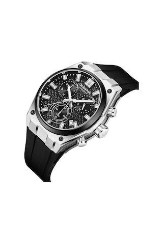 Quantum Hng1237.351 Chronograph Erkek Kol Saati Metalik Gri