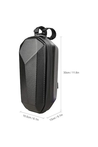 Lacco 4 Litre Elektrikli Scooter Çantası Siyah