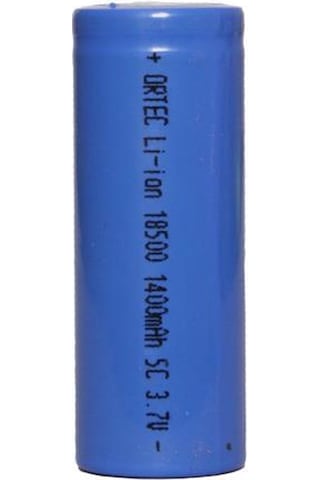 3.7v 1400mah Li-ion 18500 5-c Şarj Edilebilir Pil 3'lü