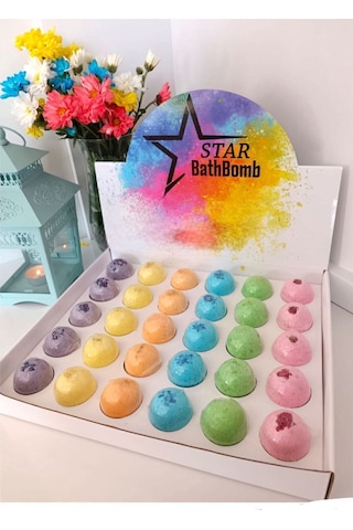 Star Bomb Stantlı Banyo Topu Nem Bombası 30'lu