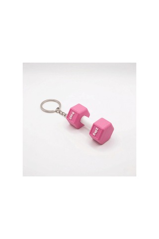 Pinkbell 3 Lü Set 3d Baskı Dumbbell Anahtarlık Mavi, Pembe, Siyah 20kg Yazılı Mini Ağırlıklar Çok Renkli