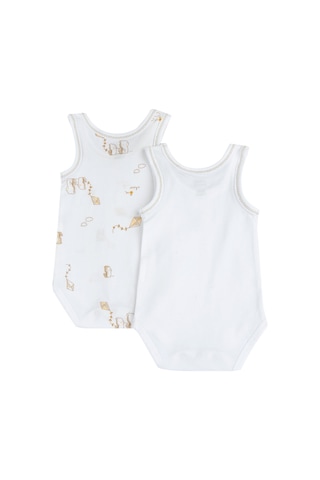 Chicco Bebek 2li Kolsuz Body Set 09101600000000 000033 Beyaz