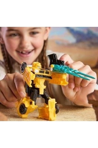 Transformers Cyberworld Armor Up Bumblebee G0747 G1045 Çok Renkli
