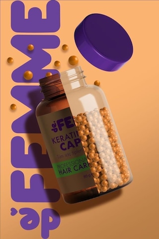 De Femme Keratin & Biotin Dökülme ve Yıpranmalara Karşı Kapsül Saç Maskesi 80 G