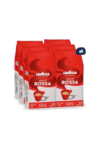 Lavazza Qualita Rossa Çekirdek Kahve 6 x 1 KG