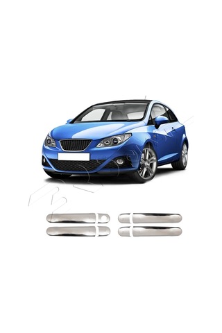 Seat İbiza 4 Uyumlu 2009-2016 Krom Kapı Kolu 4 Kapı Paslanmaz Çelik
