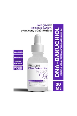 Dna-bakuchiol Kırışıklık Ve İnce Çizgi Karşıtı Sıkılaştırıcı Serum 30 Ml