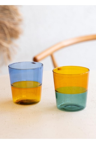 The Mia Rainbow Su Bardağı 6 Parça 320 Ml Çok Renkli