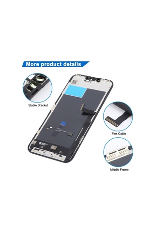 Apple Uyumlu iPhone 13 Pro Max İçin Jk Hücre İçi Lcd Ekran
