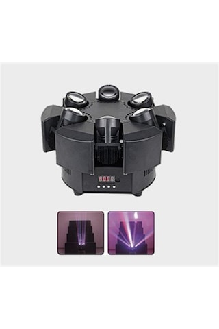 Dj Pro Wr-6 6 Head 6x20 Watt Rgbw 4ın 1 Moving Head Robot Işık