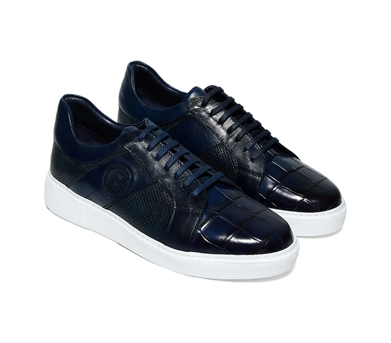Bestello Bağcıklı Eva Taban Sneaker 331-844 Erkek Ayakkabı Lacı Kroko