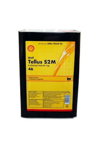 Shell Tellus S2 M 46 Teneke Hidrolik Sistem Yağı 16 KG
