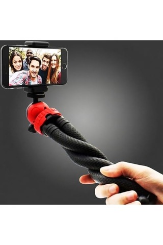 Esnek Youtuber Yayıncılar Ve Sosya Medya İçin İdeal 30cm Ahtapot 360 Derece Taşınabilir Ayakları Bükülebilir Se Genel