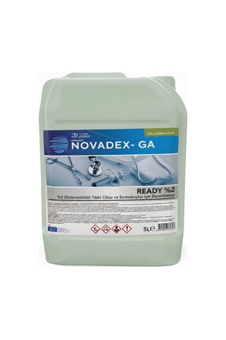 Novadex Ga Alet Dezenfektanı Cidex Muadili 5 Lt - 4 Adet 1 Koli