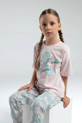 U.s. Polo Assn Pijama Takımı Usb2077 Pudra