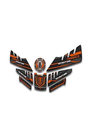 Ktm Duke 390 Adv Uyumlu Tank Pad Seti
