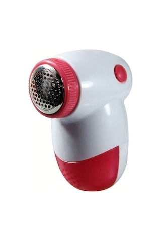 Padalink Ev İçin Pilli Elektrikli Tüy Kesici - Kumaş Telli Döküntü Temizleyici Makinesi Pil Yok - Kırmızı