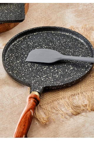 Polochef Gözleme Ve Krep Tavası 22 Cm Siyah